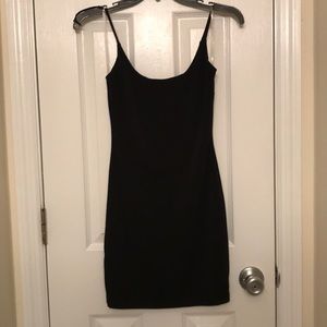 Strappy little black bodycon dress from blueblush